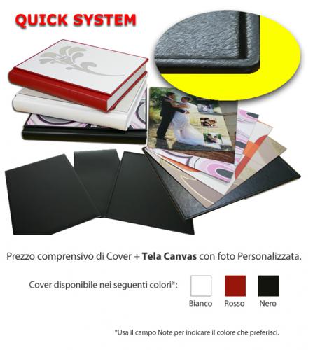Copertina Quick Cover con foto stampata su Tela Canvas Personalizzabile
