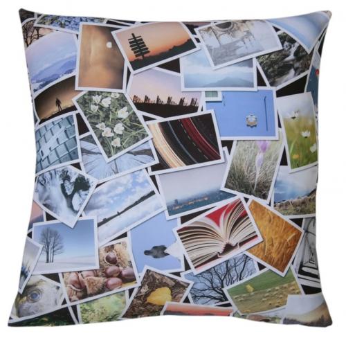 Cuscino photo-collage da personalizzare con foto